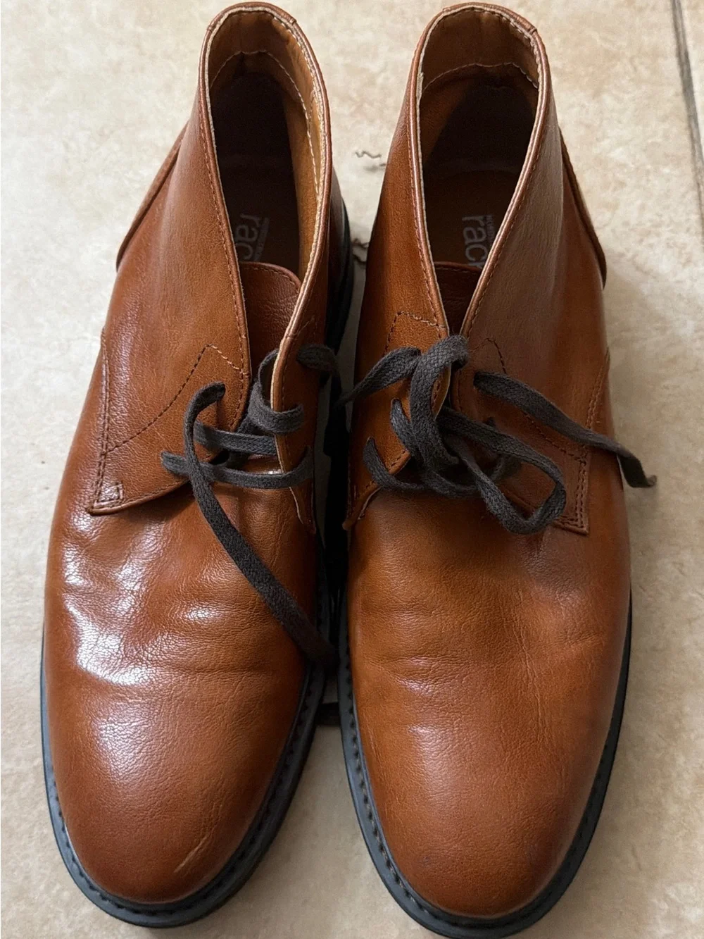 Nordstrom Men's Tan/Brown Leather Chukka Boots